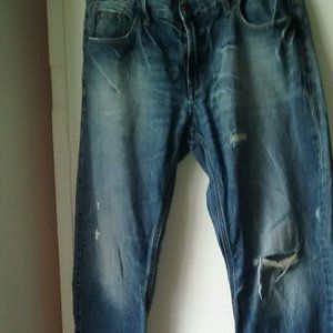 Aeropostale distressed jeans size 34W X 34L